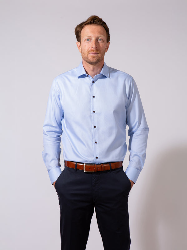 Golding Lawford Textured Single Cuff Shirt