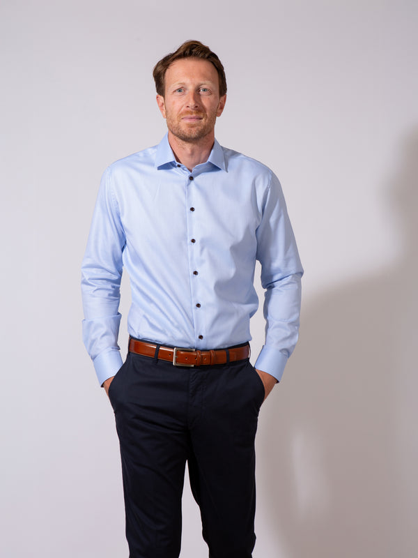 Golding Lawford Textured Single Cuff Shirt