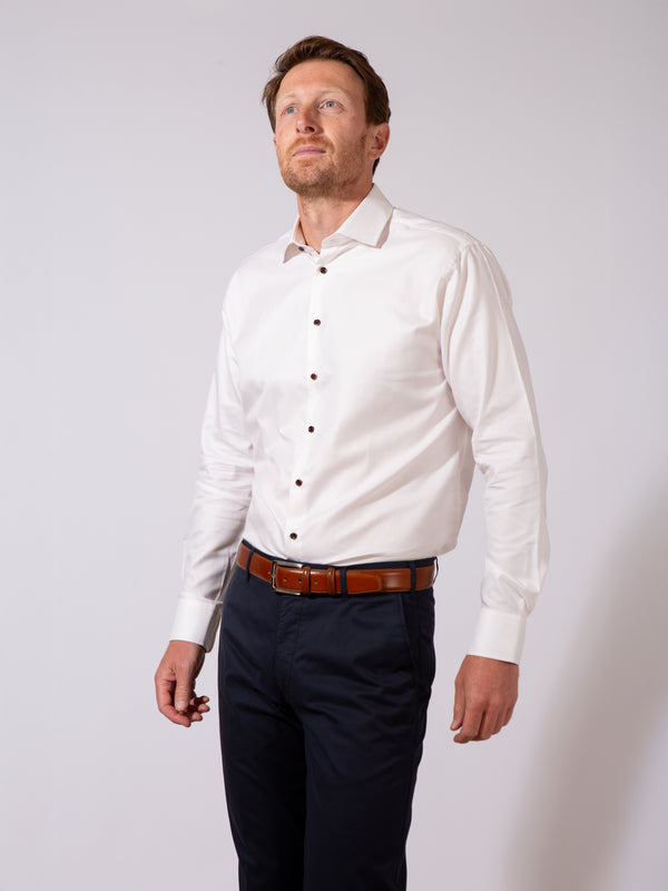 Golding Lawford Textured Single Cuff Shirt
