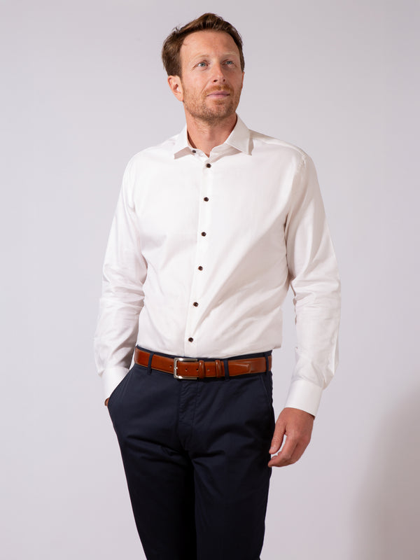 Golding Lawford Textured Single Cuff Shirt