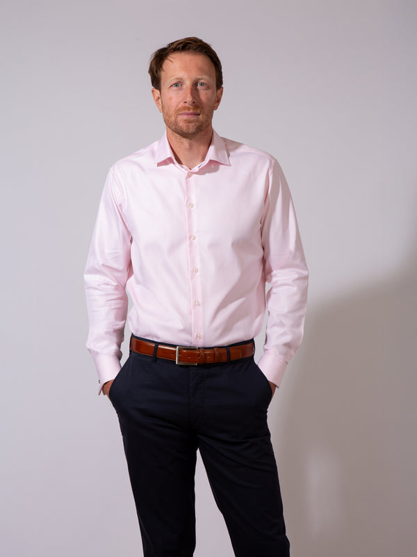 Golding Lawford Textured Single Cuff Shirt