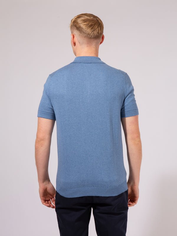 William David Pima Cotton Knit Polo
