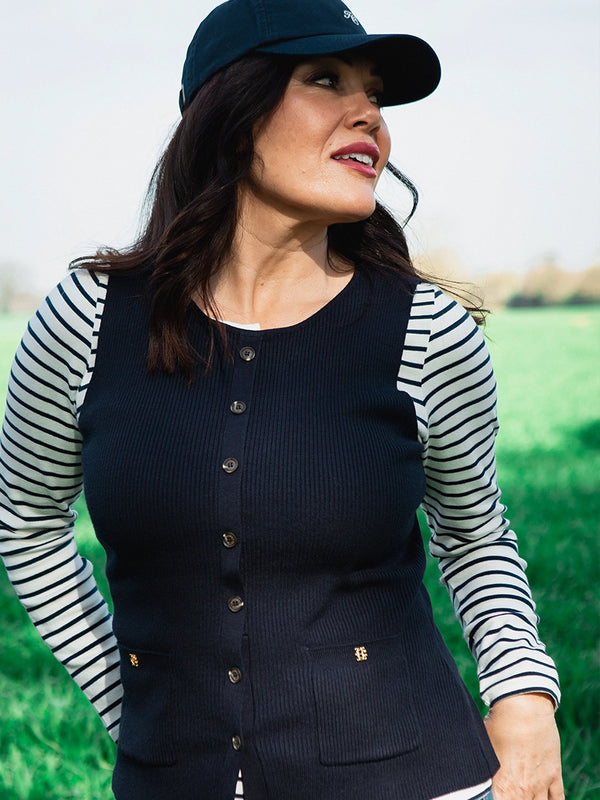 Holland Cooper Aubrey Knitted Tank