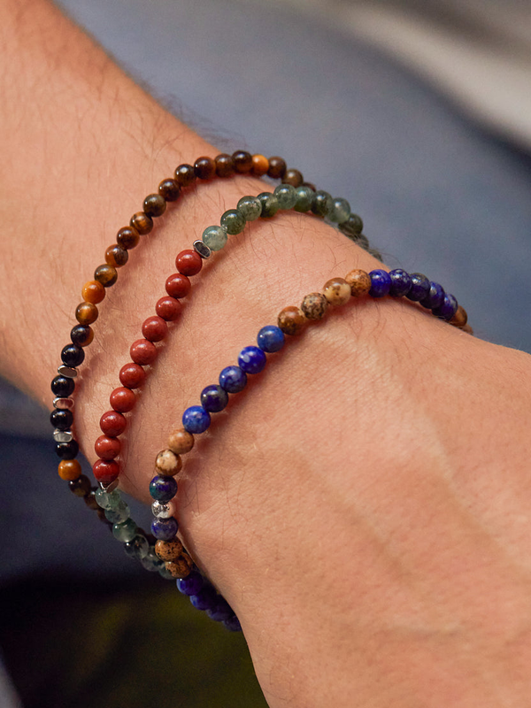 Bartlett 4mm Gemstone Beaded Bracelet