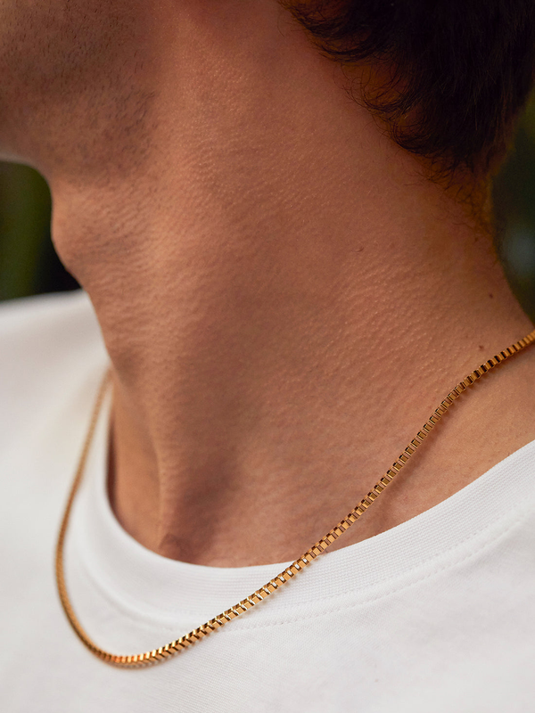Bartlett Box Chain 2.7mm Necklace