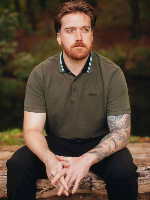 Barbour International Bruce Tipped Polo Shirt