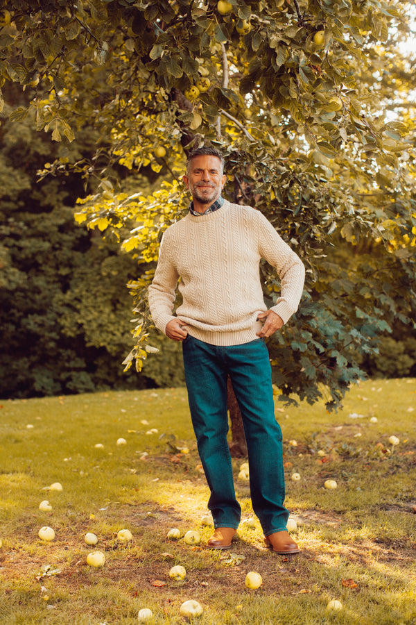 Barbour Lowfen Cable Crew Jumper