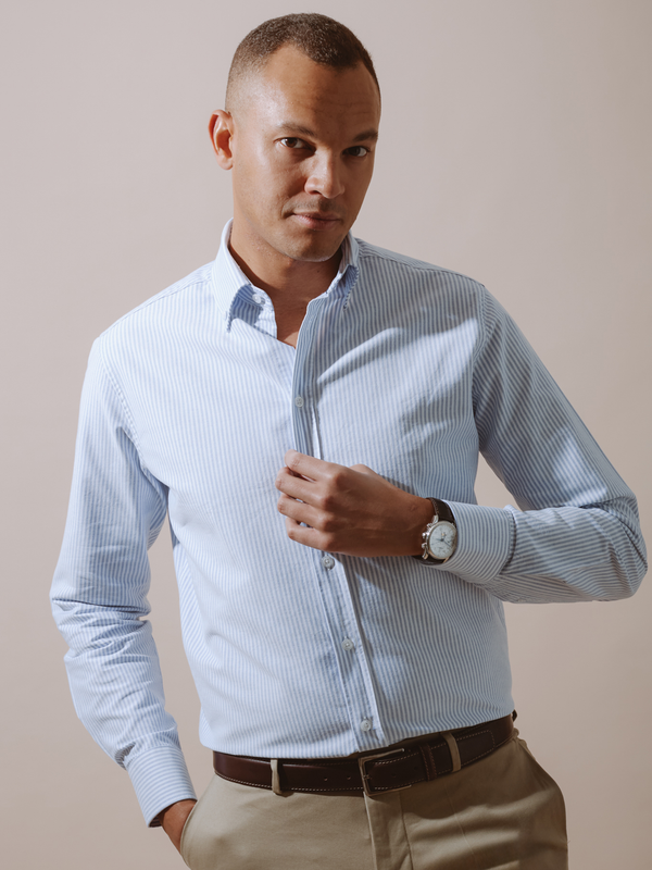 William David Southwold Button Down Oxford Shirt