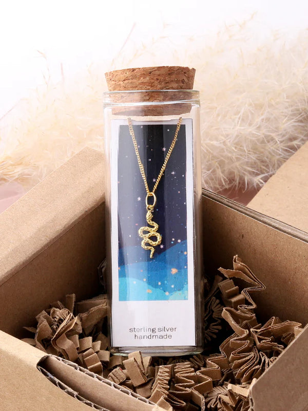 Attic Creations Snake Necklace