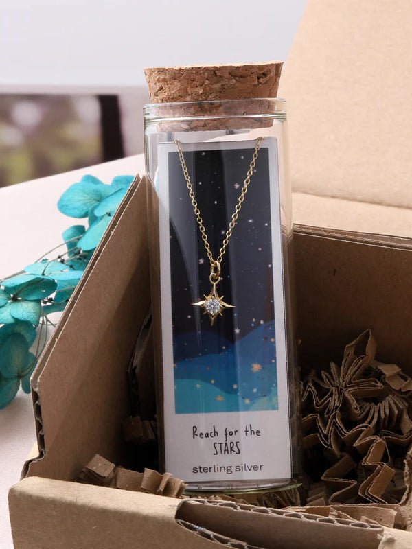 Attic Creations Reach For The Stars - Sparkle Star Necklace