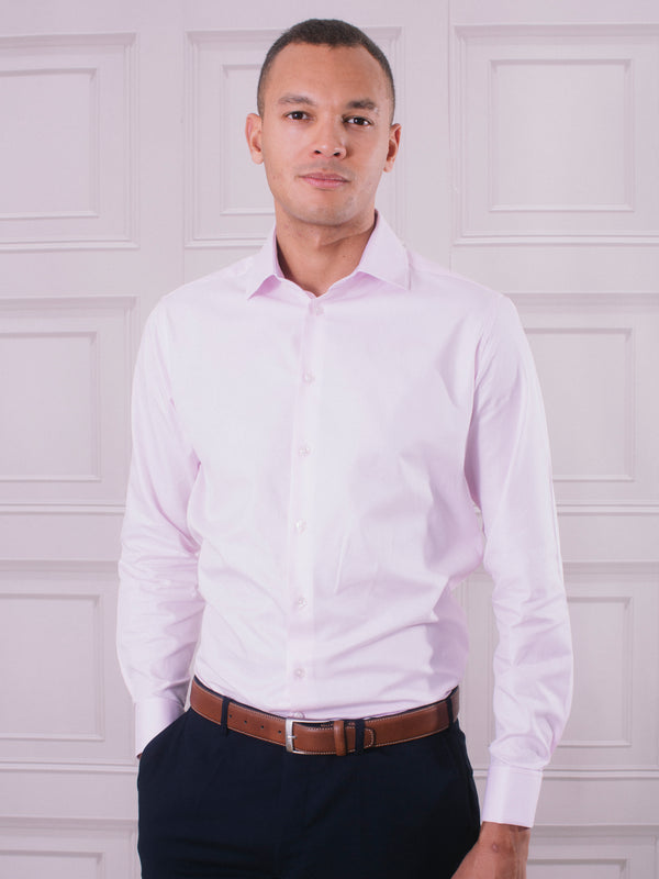 Golding Lawford Double Cuff Formal Long Sleeve Shirt With Trim