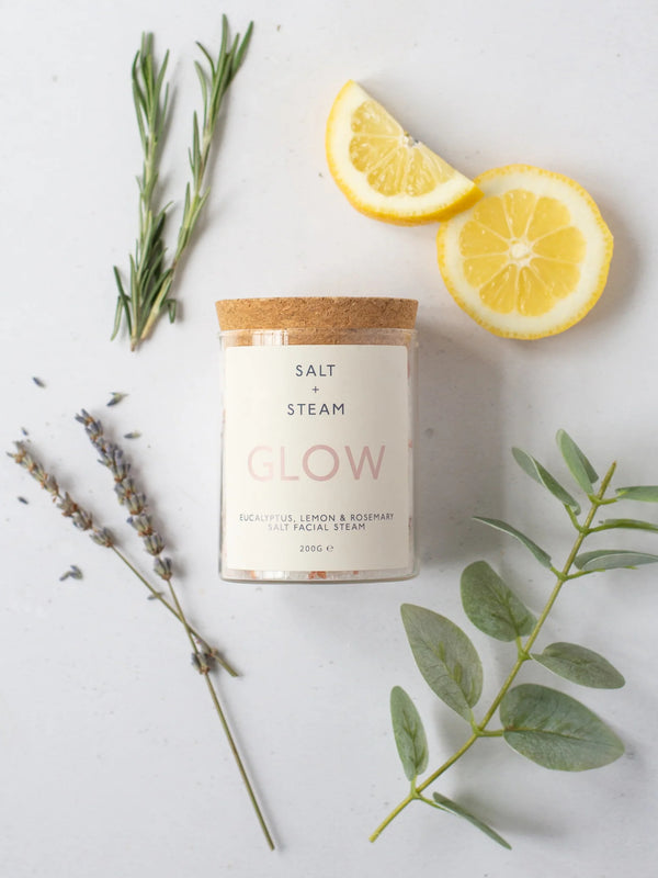 Salt + Steam Glow Facial Steam Jar