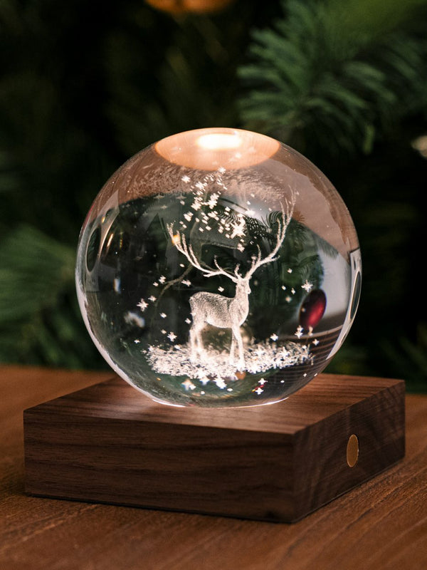 Gingko Amber Crystal Light