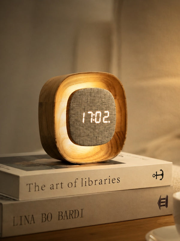 Gingko Lumos Clock Square