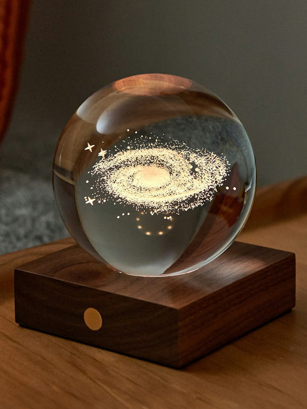Gingko Amber Crystal Light