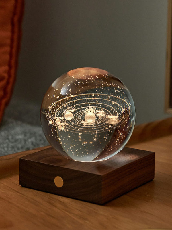 Gingko Amber Crystal Light