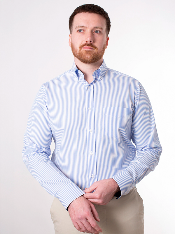 Golding Hadleigh Long Sleeve Stripe Shirt