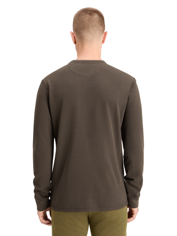 Scotch & Soda Waffle Long Sleeve T-Shirt