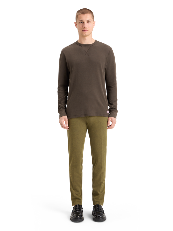 Scotch & Soda Waffle Long Sleeve T-Shirt