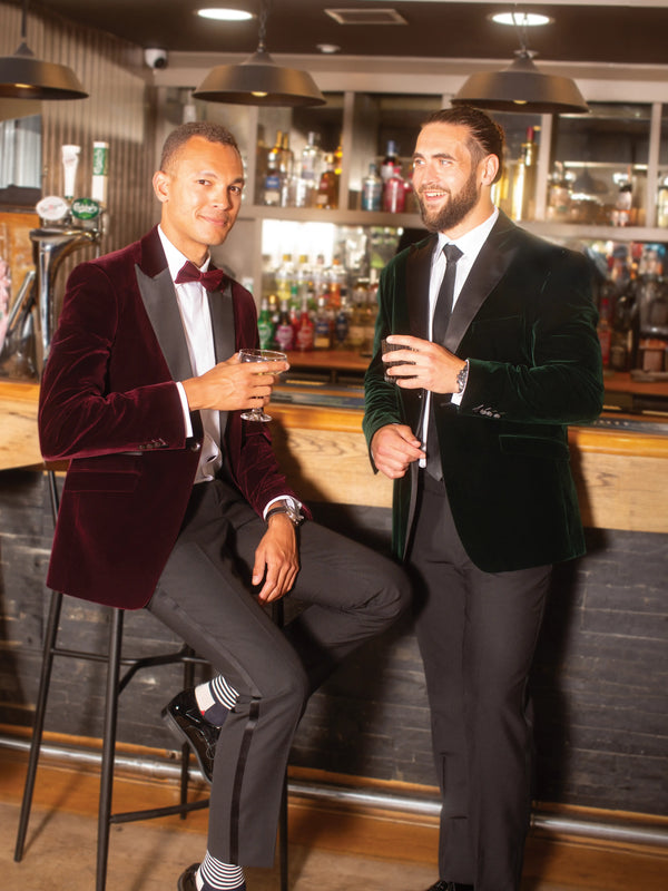 Forest Green Velvet Jacket