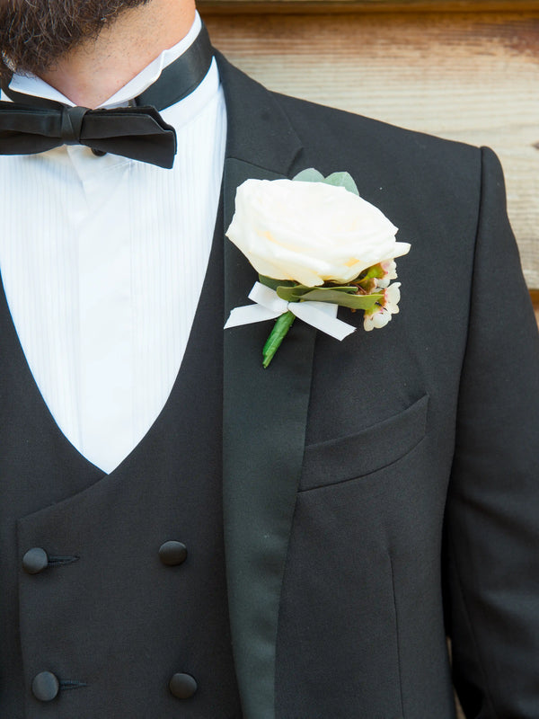 Mayfair Black Slim Fit Evening Suit for Men
