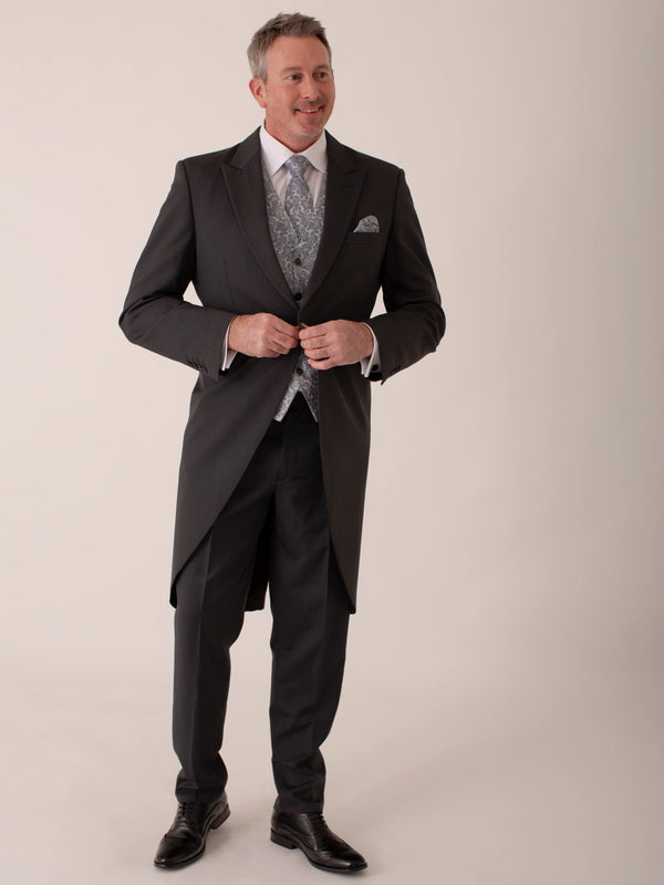 Kempton Grey Morning Tail Suit for Men