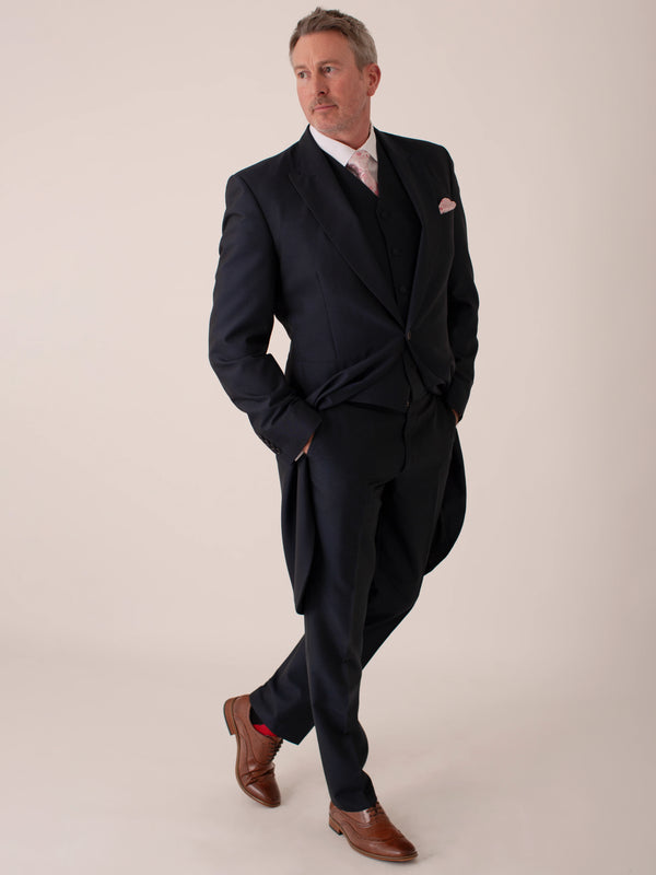 Beaumont Navy Morning Tail Suit
