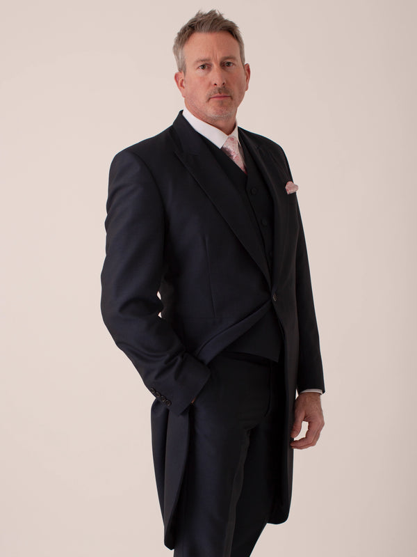 Beaumont Navy Morning Tail Suit