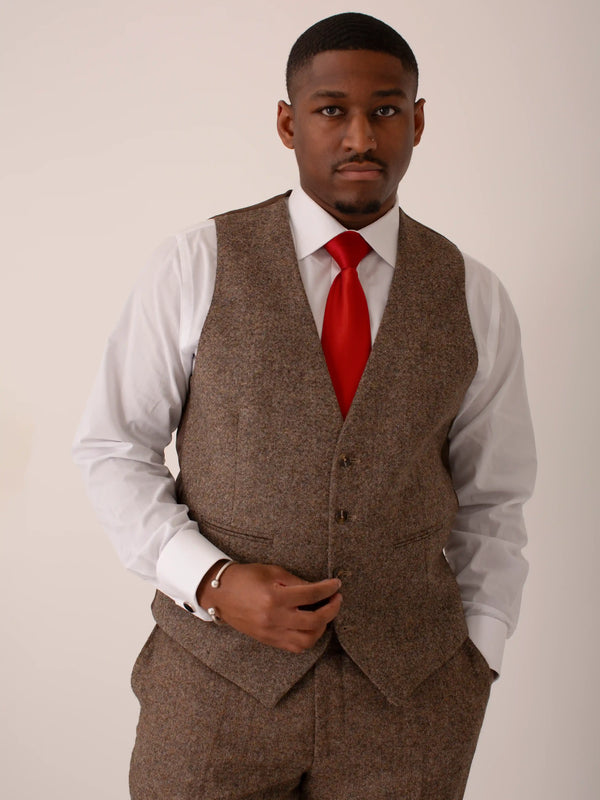 Brown Tweed Suit