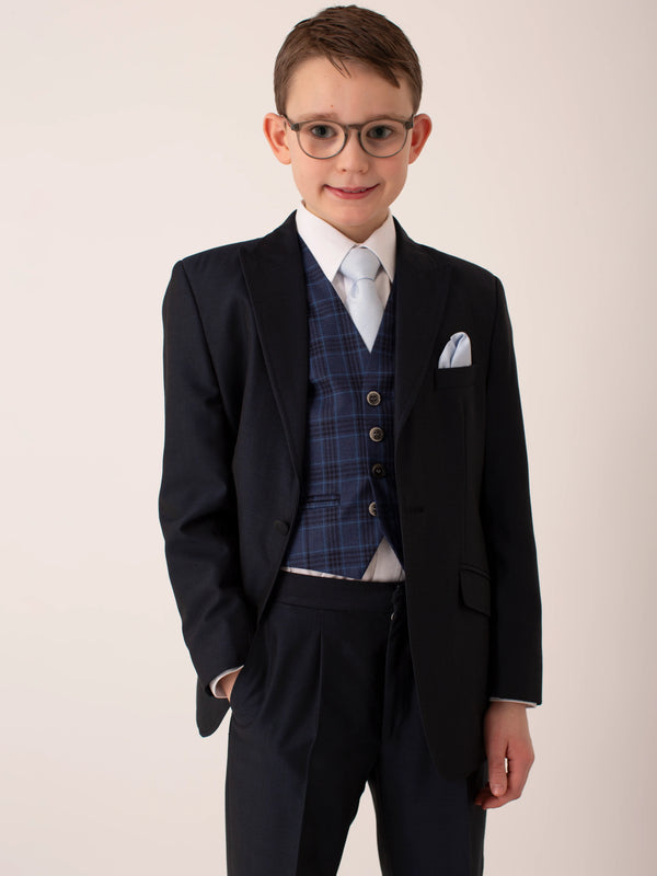 Beaumont Navy Wedding Suit for Boys