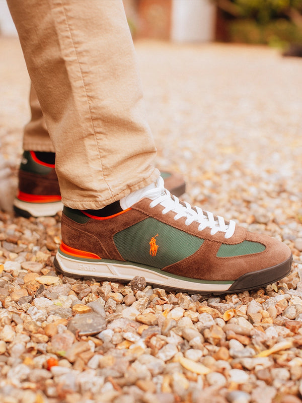 Polo Ralph Lauren Varick Low Lace Trainers