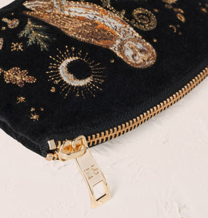 Elizabeth Scarlett Velvet Coin Purse