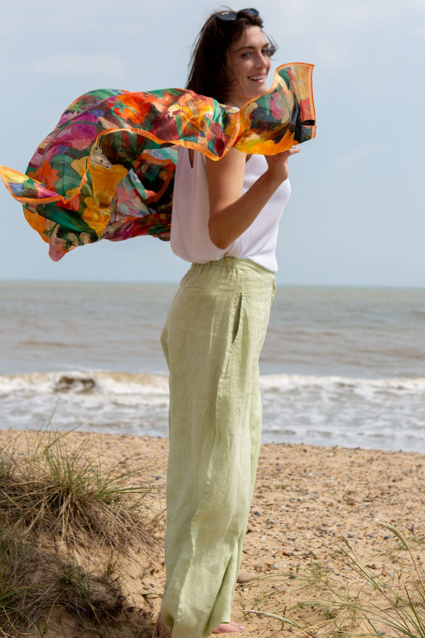 Tilley & Grace Silk Scarf - Bird Song