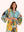 Powder Modal/cupro Long Kimono Gown