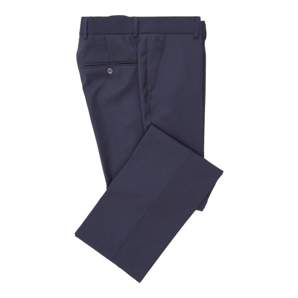 Coes Plain Suit Trousers in Royal