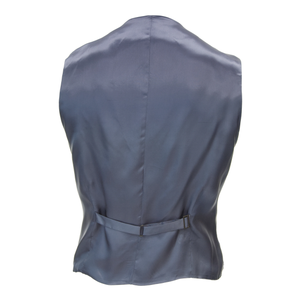 Coes Pin Dot Waistcoat in Blue
