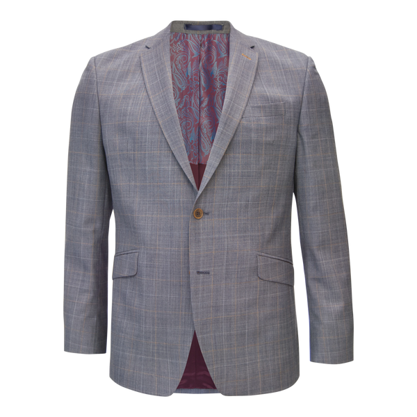 Coes Check Three Piece Suit for Men