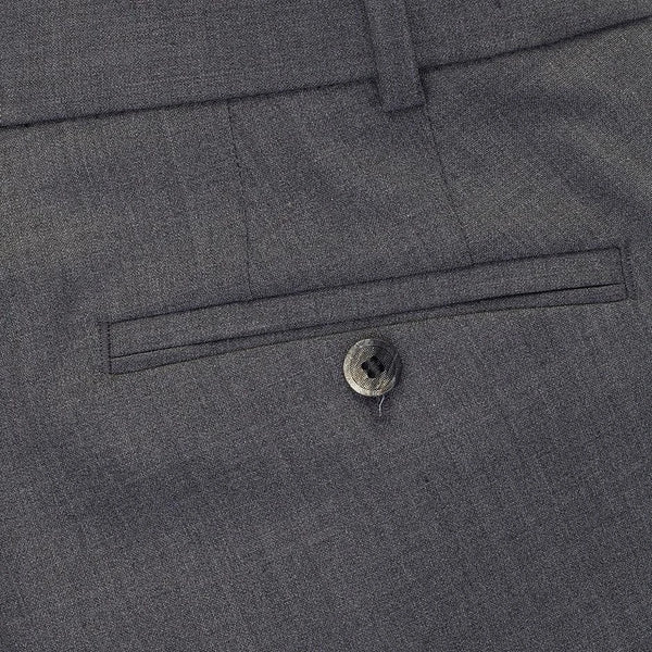 Meyer Oslo Soft Gabardine Trousers in Grey