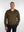 Franco Ponti V Neck Pullover in Moss