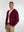 Franco Ponti Button Front Cardigan in Deep Red