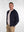 Franco Ponti Zip Front Cardigan in Navy