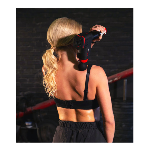Pulseroll Percussion Massage Gun in Black