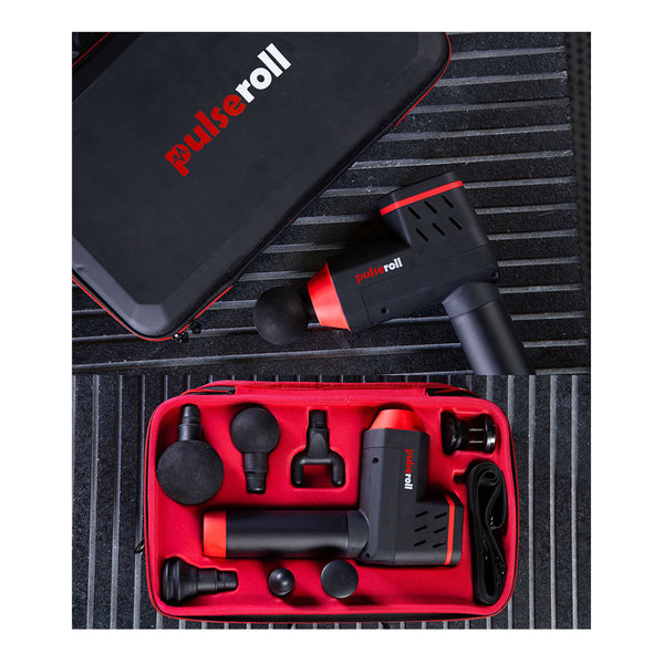 Pulseroll Percussion Massage Gun in Black