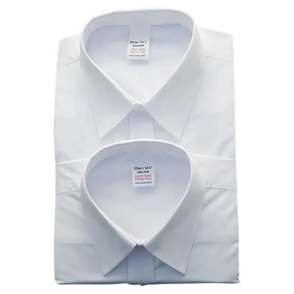 Boys’ School Long Sleeve Shirt Twin Pack