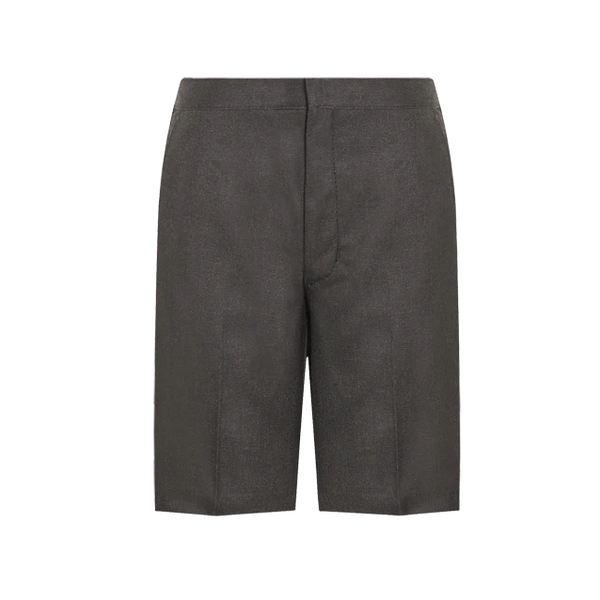 Boys’ School Bermuda Length Shorts in Mid Grey