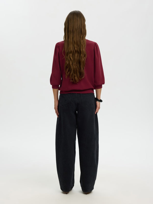 Selected Tenny 3/4 Sweat Top