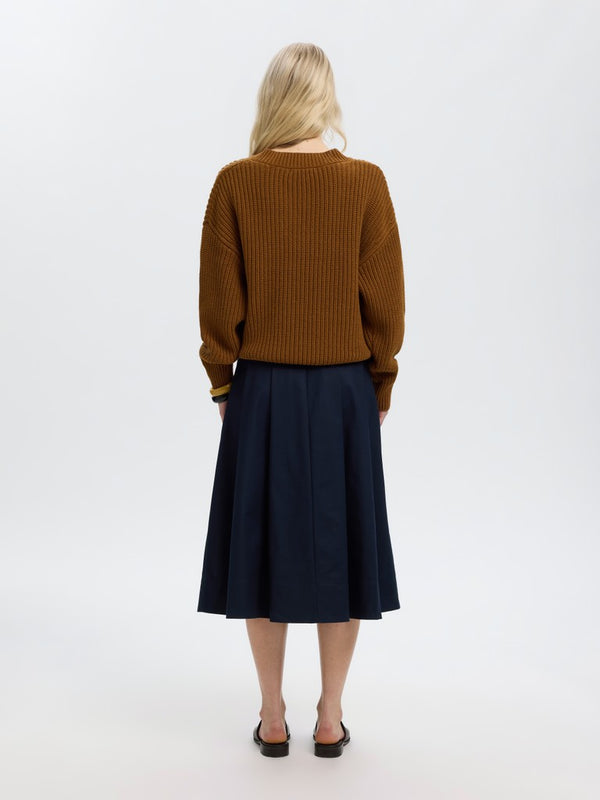 Selected Selma Sus Ls Knit V-knit