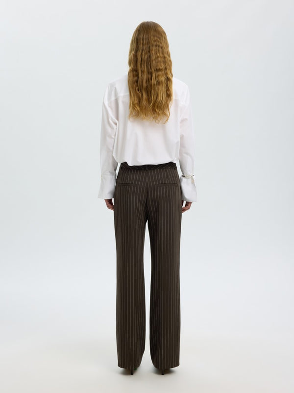 Selected Rita Mw Wide Pants Pin Stripe