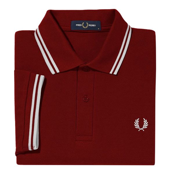 Fred Perry Twin Tipped Short Sleeve Polo Shirt Coes