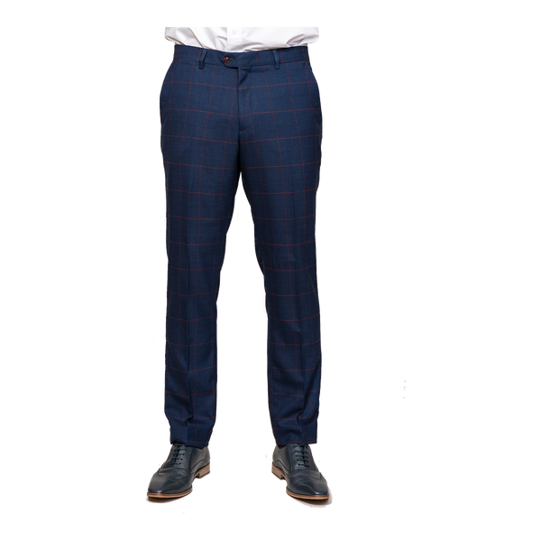 Marc Darcy Edinson Check Suit Trouser